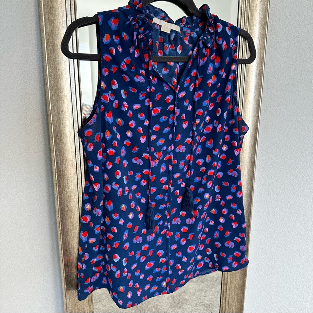 C & E Sleeveless Blouse
